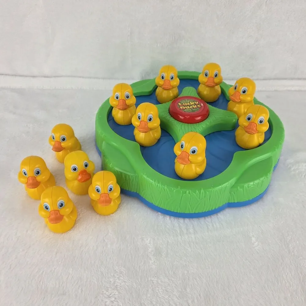 Vintage 1994 Lucky Ducks Electronic Memory Game Tested No Box Incomplete